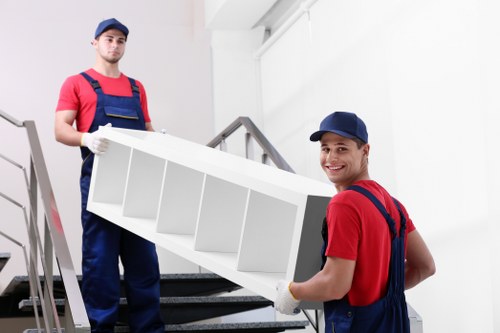Same day removals team in Fulham preparing for an urgent home move