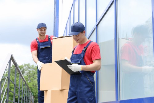 Man with van service loading furniture in Fulham