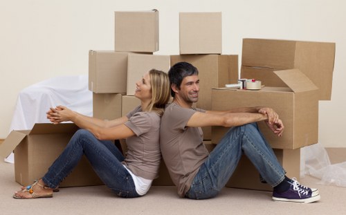 Newly arranged Fulham office after a professional relocation